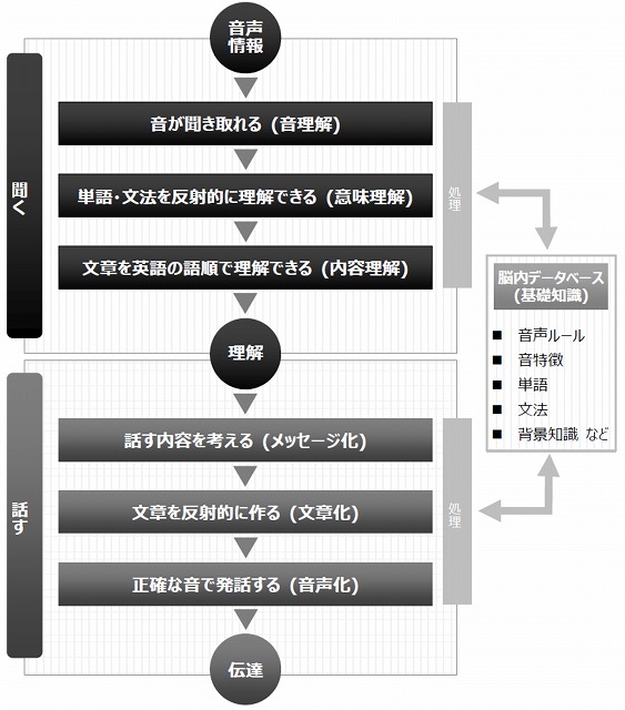 英語を話す時の脳のメカニズム